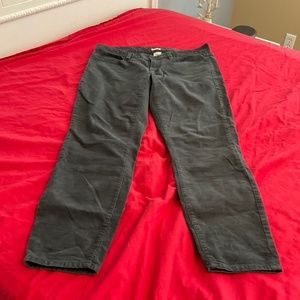 J crew toothpick corduroy jeans